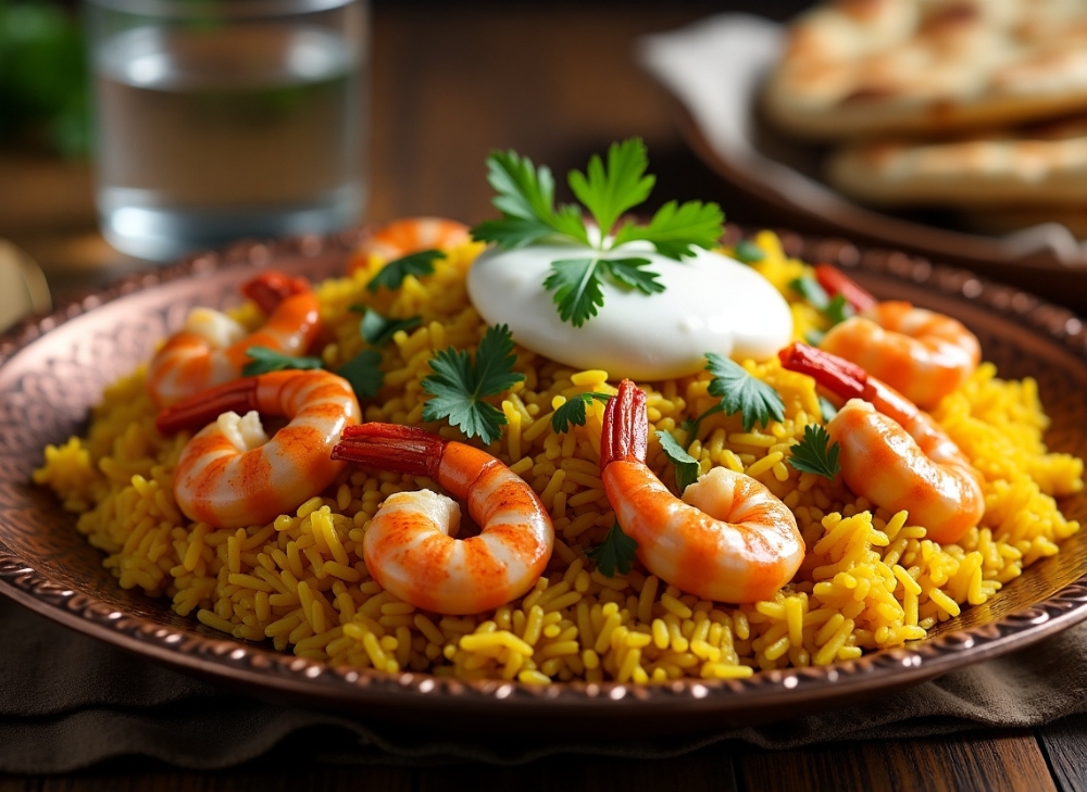 PRAWNS BIRIYANI